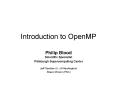 Introduction to OpenMP PowerPoint PPT Presentation