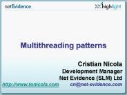 Multithreading patterns