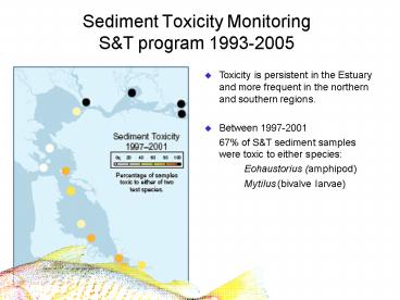 Sediment Toxicity Monitoring S