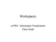 Workspaces
