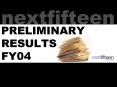 PRELIMINARY RESULTS FY04 PowerPoint PPT Presentation