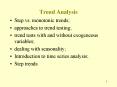 Trend Analysis PowerPoint PPT Presentation