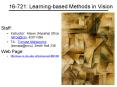 16721: Learningbased Methods in Vision PowerPoint PPT Presentation