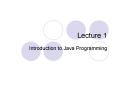 Introduction to Java Programming PowerPoint PPT Presentation
