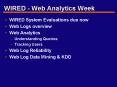 WIRED Web Analytics Week PowerPoint PPT Presentation