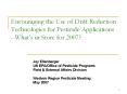Encouraging the Use of Drift Reduction Technologies for Pesticide Applications Whats in Store for 20 PowerPoint PPT Presentation