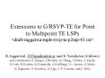 Extensions to GRSVPTE for Point to Multipoint TE LSPs draftraggarwamplsrsvptep2mp01.txt PowerPoint PPT Presentation