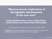 Macroeconomic implications of demographic changes