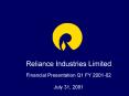Reliance Industries Limited PowerPoint PPT Presentation