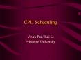 CPU Scheduling PowerPoint PPT Presentation