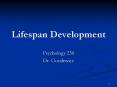 Lifespan Development PowerPoint PPT Presentation