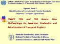 Agenda item 4 Identification of Investment Priority Needs to Improve Transport Operations PowerPoint PPT Presentation