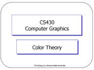 CS430 Computer Graphics