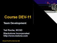 Course DEV11