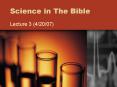 Science in The Bible PowerPoint PPT Presentation