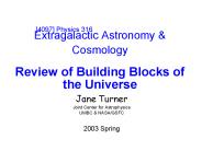 Extragalactic Astronomy
