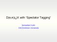 De,epsX with Spectator Tagging PowerPoint PPT Presentation