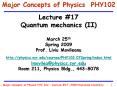 Major Concepts of Physics PHY102 PowerPoint PPT Presentation