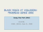 Black Holes at colliders: progress since 2002