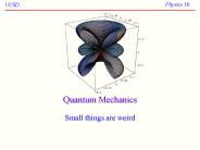 Quantum Mechanics