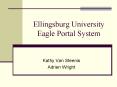 Ellingsburg University Eagle Portal System PowerPoint PPT Presentation