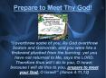 Prepare to Meet Thy God! PowerPoint PPT Presentation