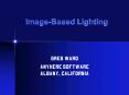 ImageBased Lighting PowerPoint PPT Presentation