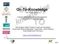 OnToKnowledge PowerPoint PPT Presentation