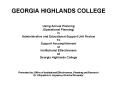 GEORGIA HIGHLANDS COLLEGE PowerPoint PPT Presentation