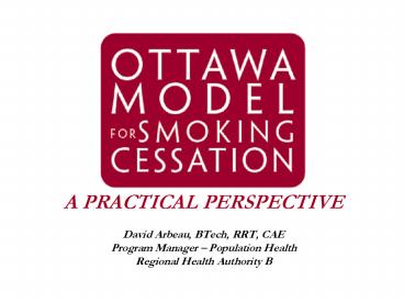 A PRACTICAL PERSPECTIVE