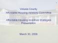 Volusia County PowerPoint PPT Presentation