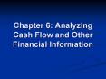 Chapter 6: Analyzing Cash Flow and Other Financial Information PowerPoint PPT Presentation