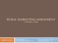Rural Marketing Assignment CATEGORY: TYRES PowerPoint PPT Presentation