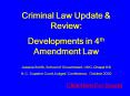 Criminal Law Update PowerPoint PPT Presentation