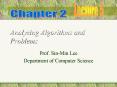 Analyzing Algorithms and Problems PowerPoint PPT Presentation
