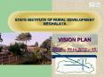 STATE INSTITUTE OF RURAL DEVELOPMENT MEGHALAYA PowerPoint PPT Presentation
