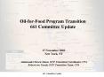 OilforFood Program Transition 661 Committee Update PowerPoint PPT Presentation
