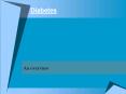 Diabetes PowerPoint PPT Presentation