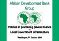 AFRICAN DEVELOPMENT BANK Investor Marketing Presentation March 3rd March 7th 2003 PowerPoint PPT Presentation
