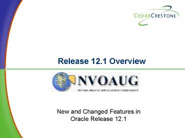 Release 12.1 Overview