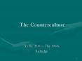 The Counterculture PowerPoint PPT Presentation