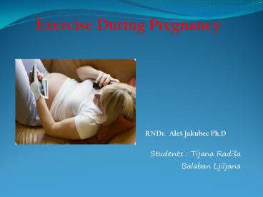 Exercise During Pregnancy