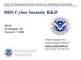 HSARPA Cyber Security R PowerPoint PPT Presentation