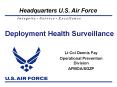 Deployment Health Surveillance PowerPoint PPT Presentation