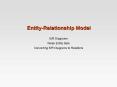 Entity-Relationship Model PowerPoint PPT Presentation