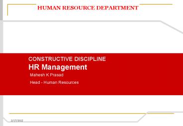 HR Management