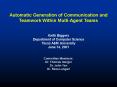 Automatic Generation of Communication and PowerPoint PPT Presentation