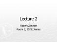 Robert Zimmer PowerPoint PPT Presentation