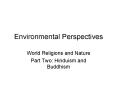 Environmental Perspectives PowerPoint PPT Presentation