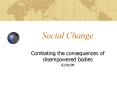Social Change PowerPoint PPT Presentation